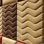 دیوارپوش آکوستیک مدل موجی-کد15